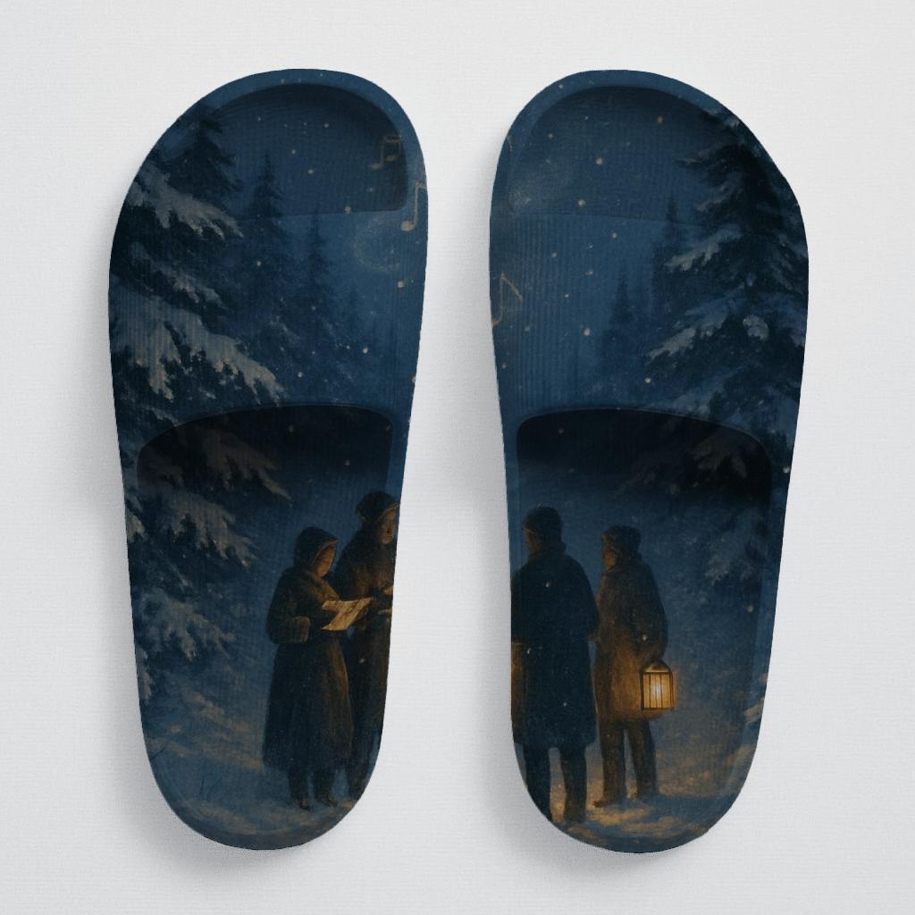 Lanternlit Winter Carol Silhouette custom slides