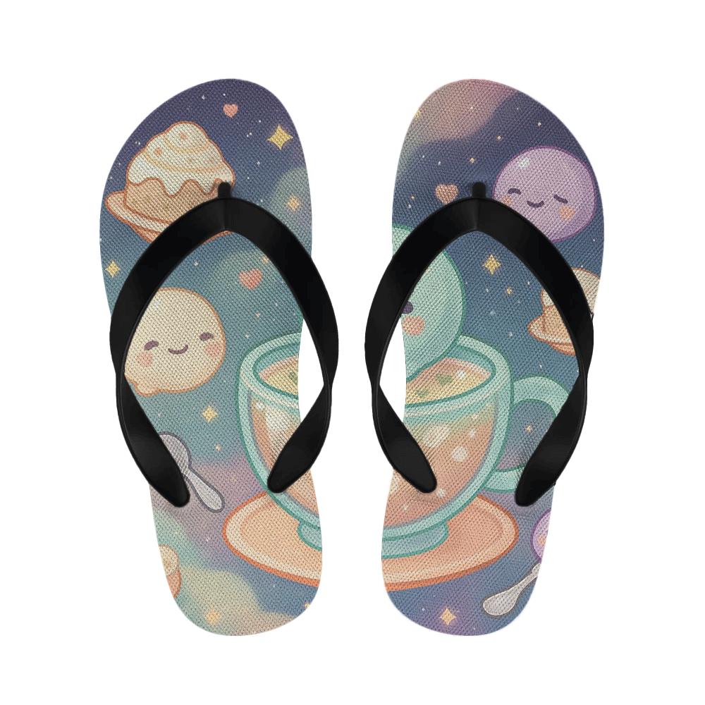 Cosmic Mochi Comet Cafe stylish house slippers