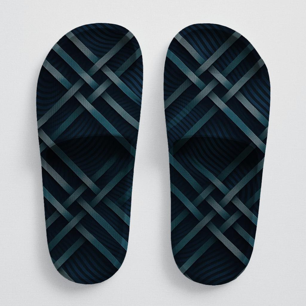 Moire Orbit Weave custom slides