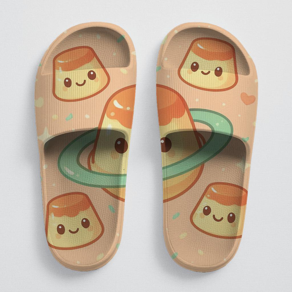 Peach Pudding Planet Party custom slides