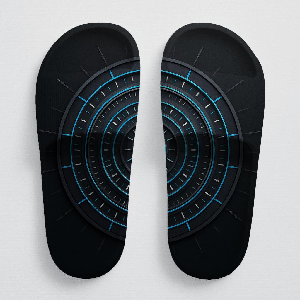 Quantum Arcburst Concentric Dial unique printed slides