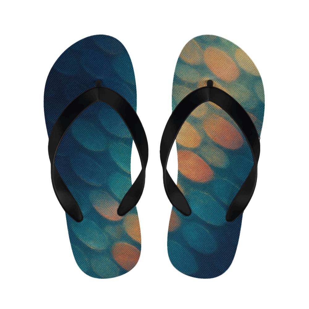 Chromatophore Mirage Drift stylish house slippers