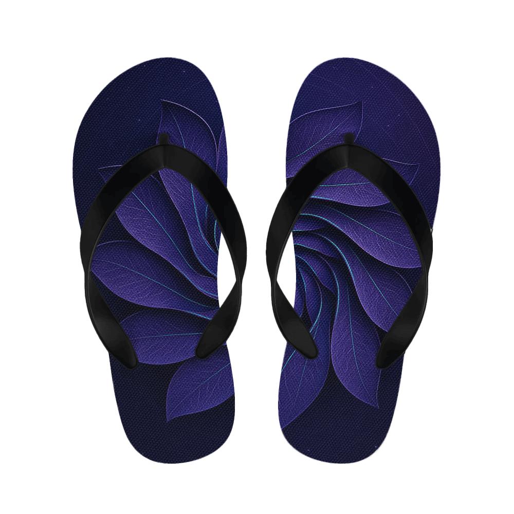 Orchid Helix Filigree soft sole slippers