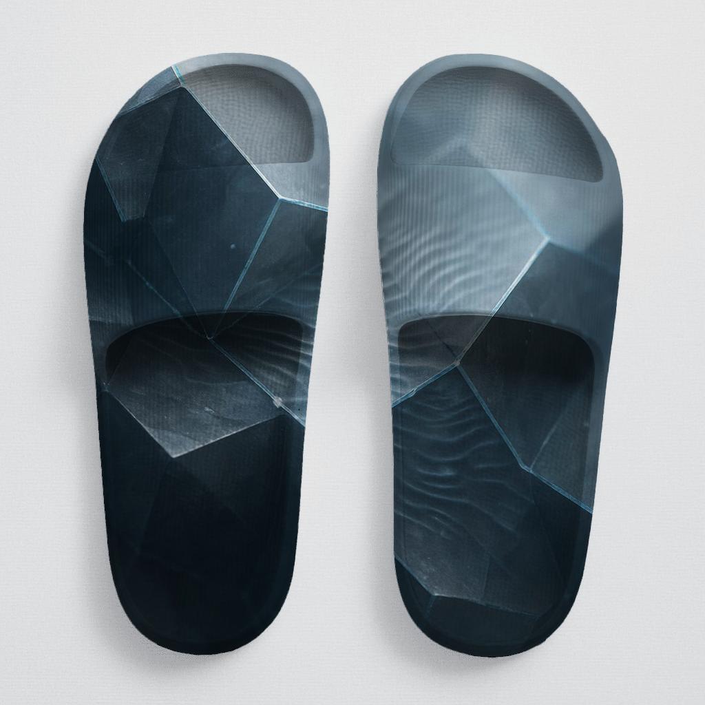 Mineral Facet Rainwave unique printed slides