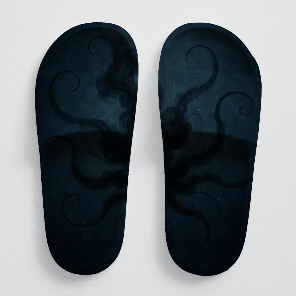 Octopus Ink Constellation Logic trendy summer slides