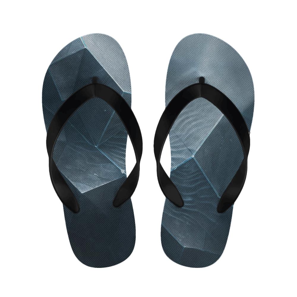 Mineral Facet Rainwave custom slippers