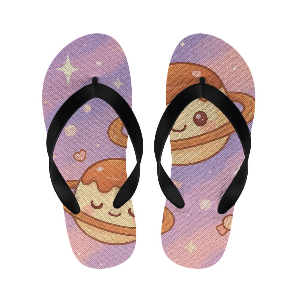 Cosmic Pudding Planet Pals comfortable indoor slippers