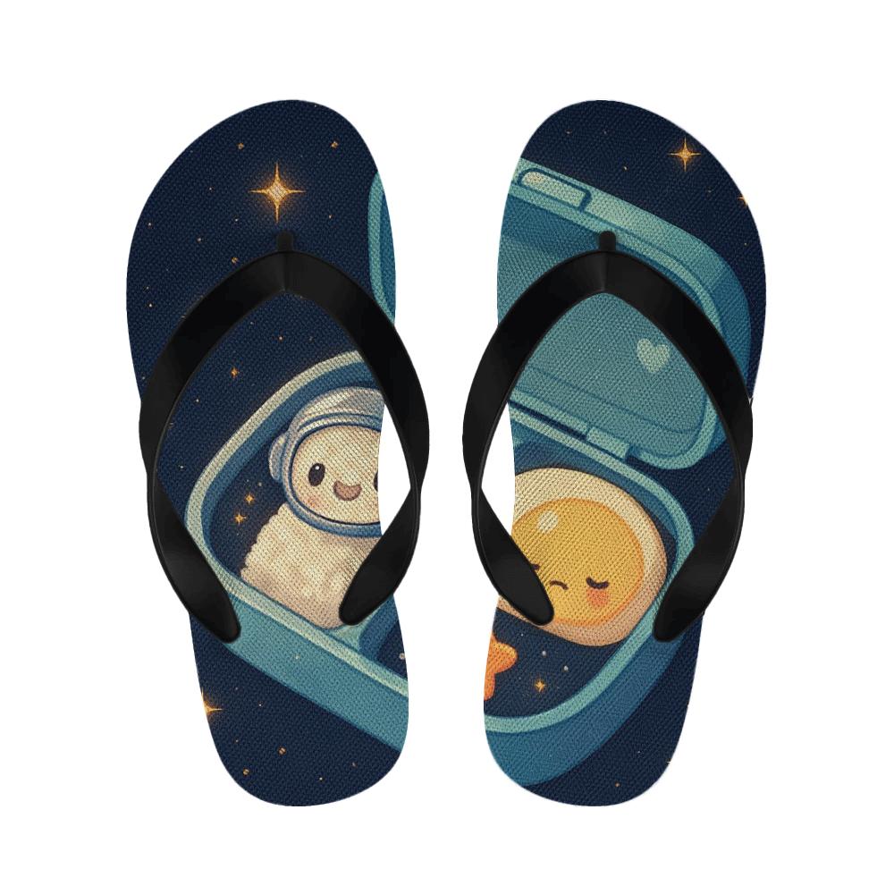 Starlight Bento Box Crew personalized cozy slippers