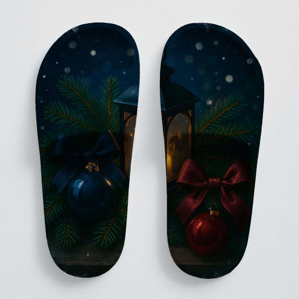 Midwinter Ornament Aurora comfortable casual slides