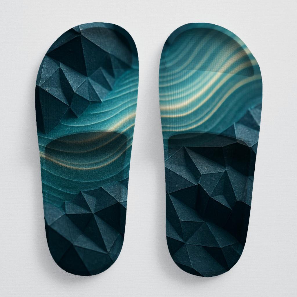 Mineral Facet Wavefront designer logo slides