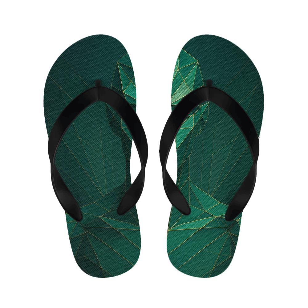 Praying Mantis Stillness Geometry trendy casual slippers