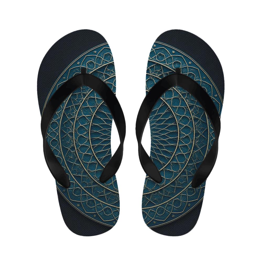 Prismatic Lattice Pulse unique printed slippers