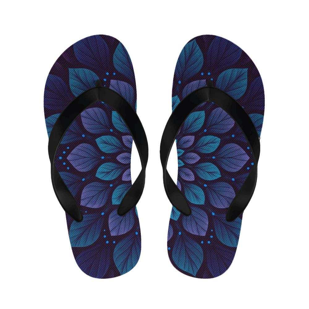 Orchid Pulse Rosette custom slippers