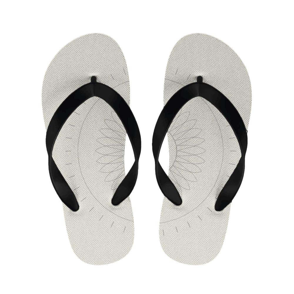 Graphite Petal Minimal Orbit soft sole slippers