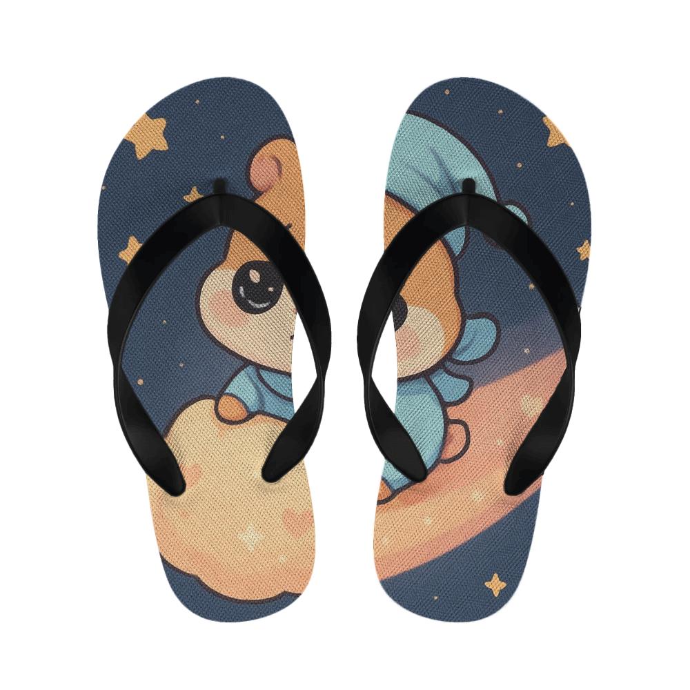 Comet Pajama Hamster warm fleece slippers