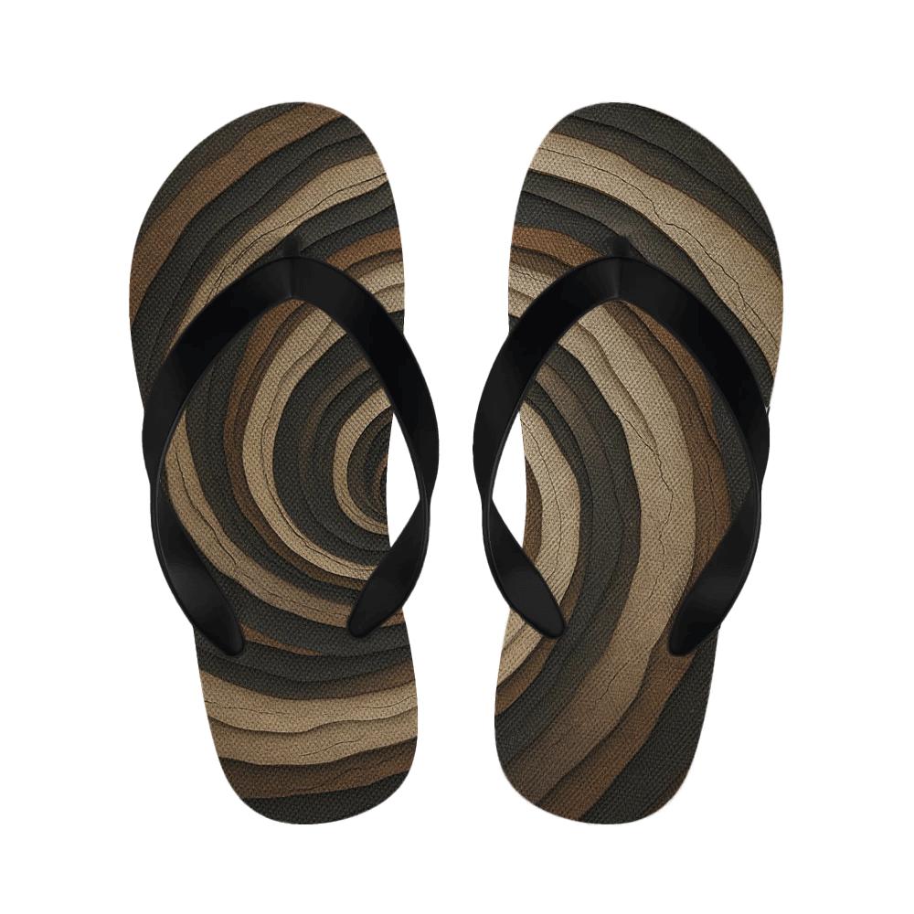 Strata Vortex Weave personalized cozy slippers