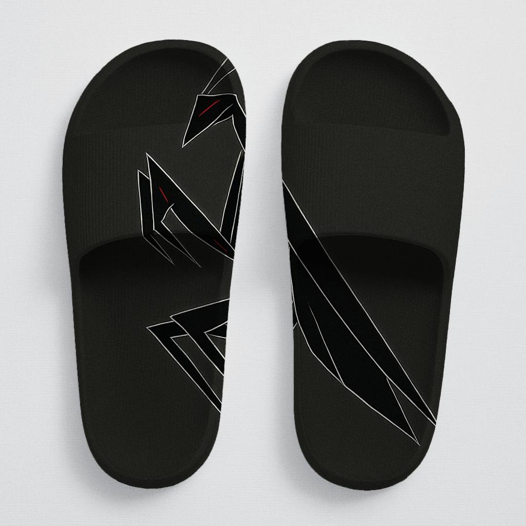 Mantis Stillness Geometry soft footbed slides