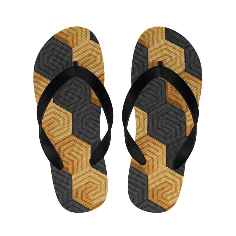 Hex Ripple Staircase Field soft sole slippers