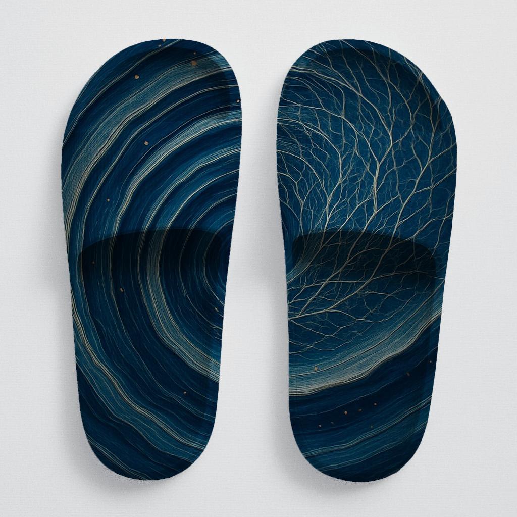 Vortex Ripple Vein Weave designer logo slides