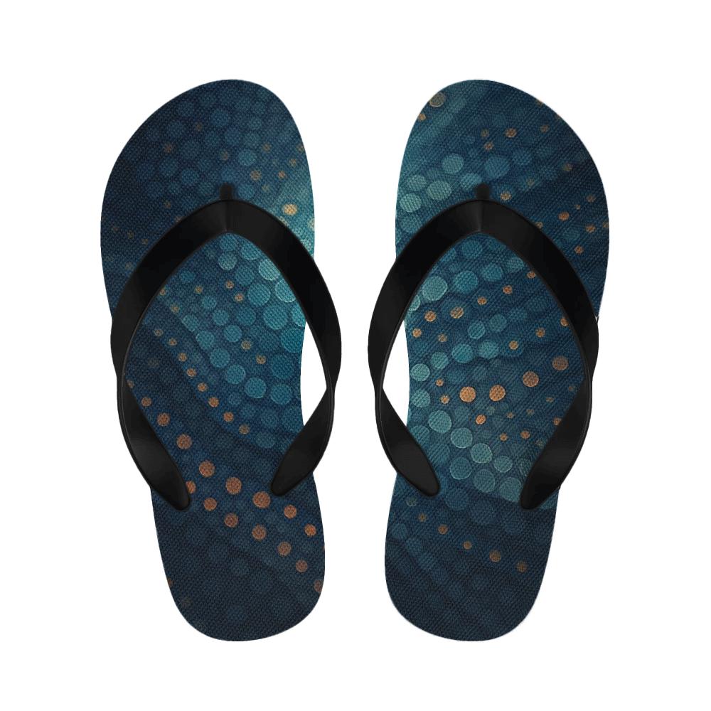 Chromatophore Drift Of The Cuttlefish personalized cozy slippers