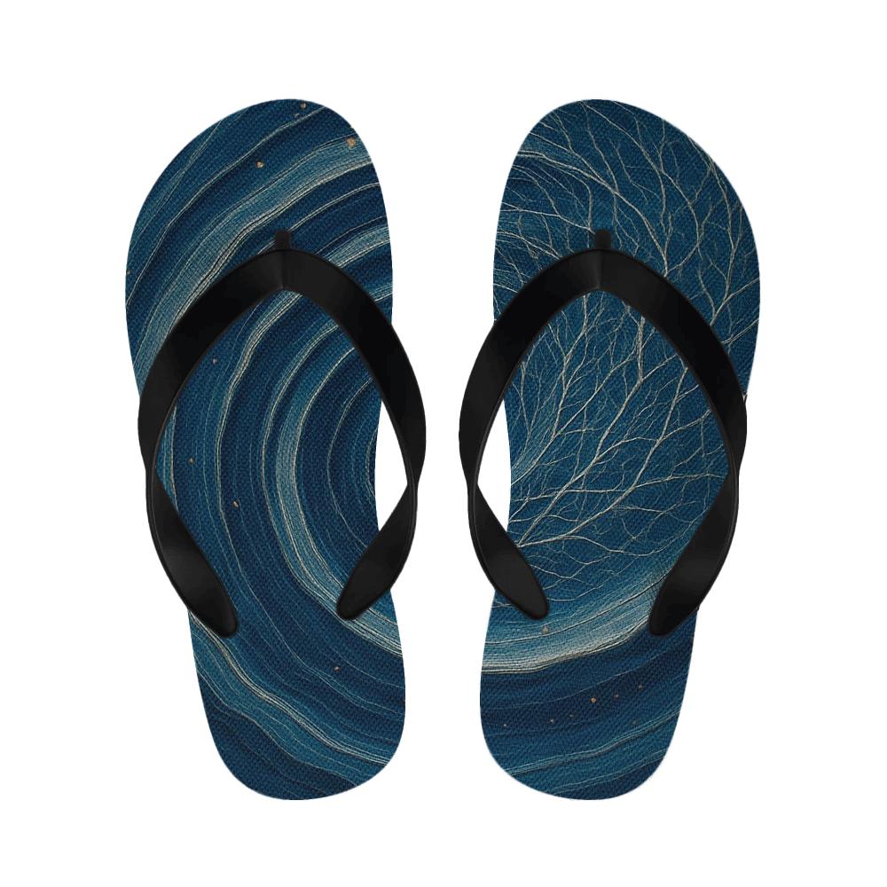 Vortex Ripple Vein Weave soft sole slippers