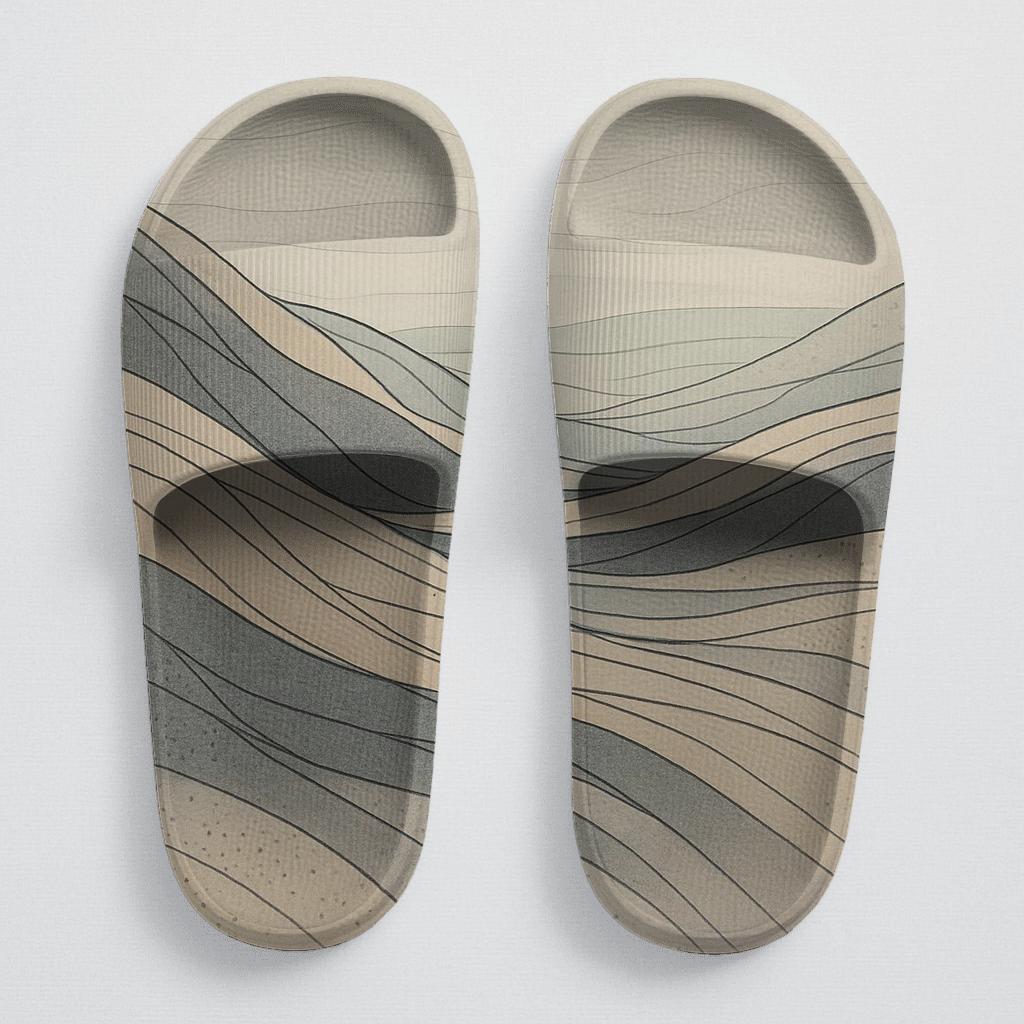 Wind Arc Wavefront Loom sporty rubber slides