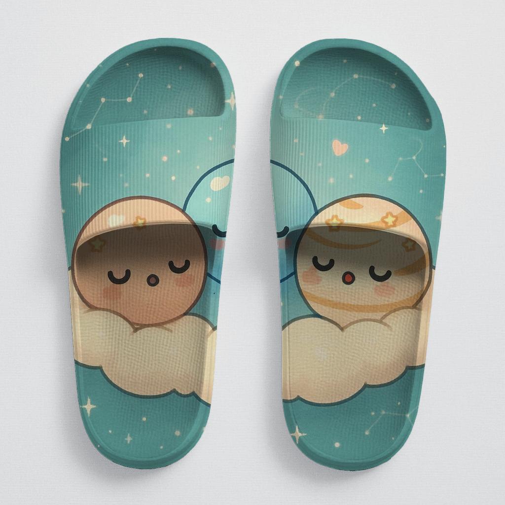Sleepy Planet Pudding Friends unique printed slides