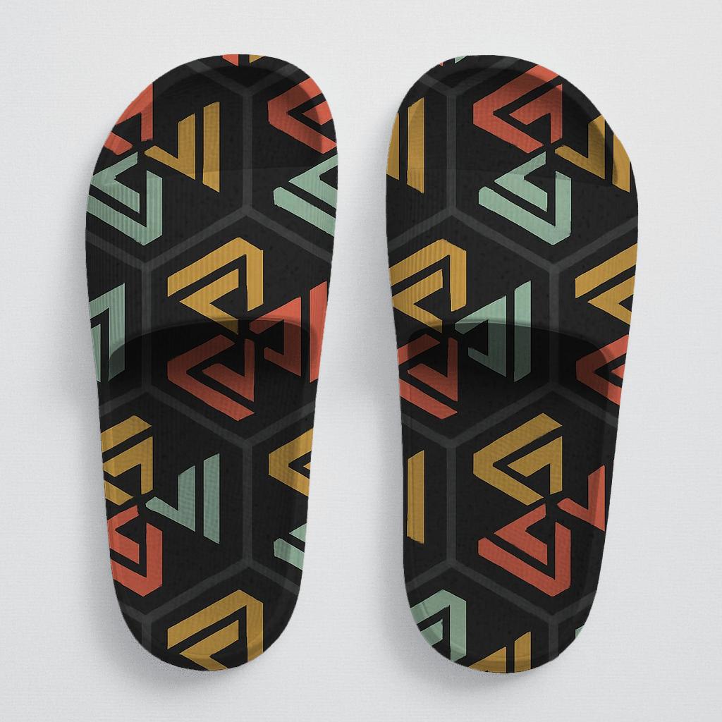 Hex Pinwheel Tessellation Drift custom slides