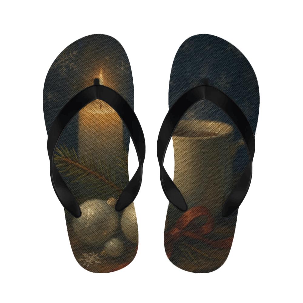 Hearthside Winter Ornament Drift unique printed slipperscustom slippers