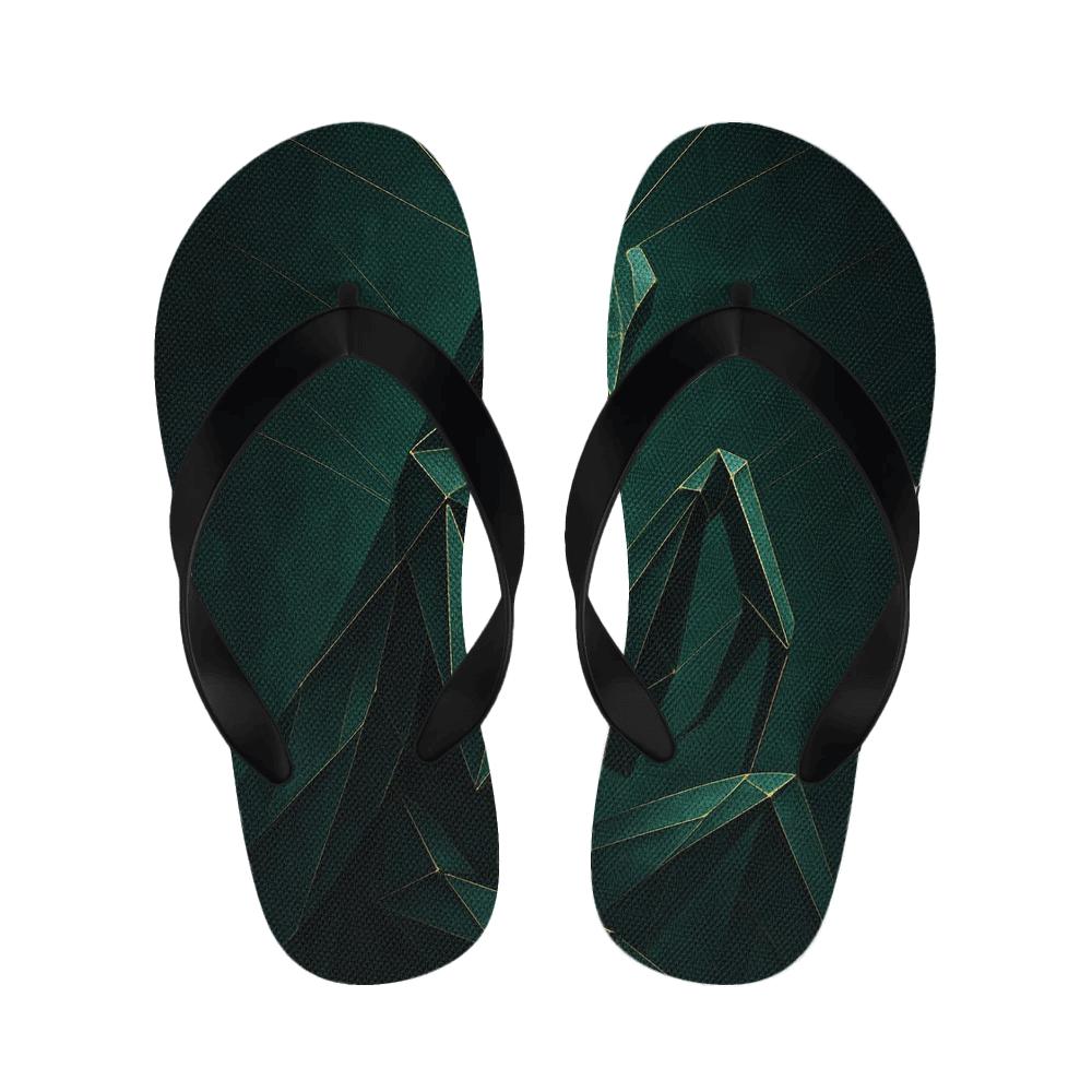 Praying Mantis Stillness Lattice designer logo slippers