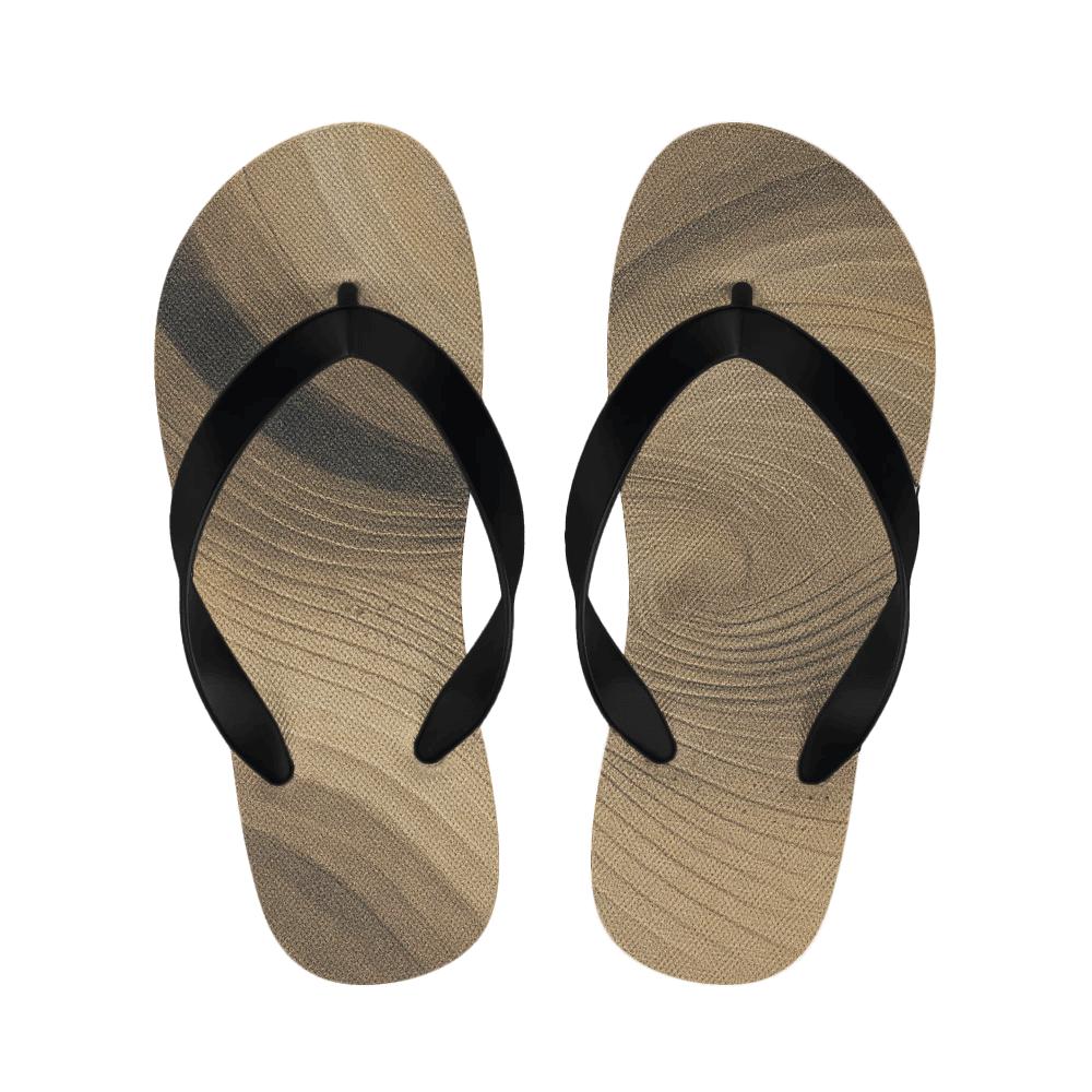 Wind Scour Arc Ripple Weave personalized cozy slippers