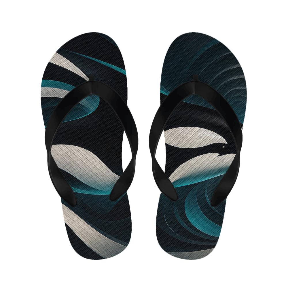 Orca Echo Ribbon Dynamics personalized cozy slippers