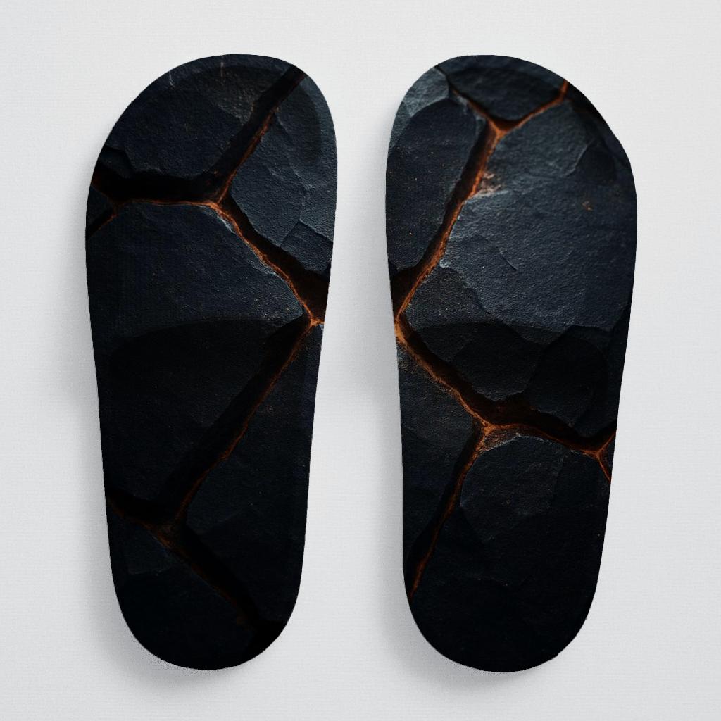 Basalt Vein Tessellation unique printed slides