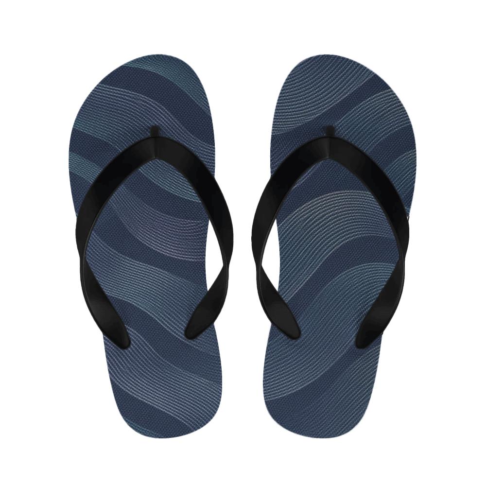 Moire Nebula Weave trendy casual slippers