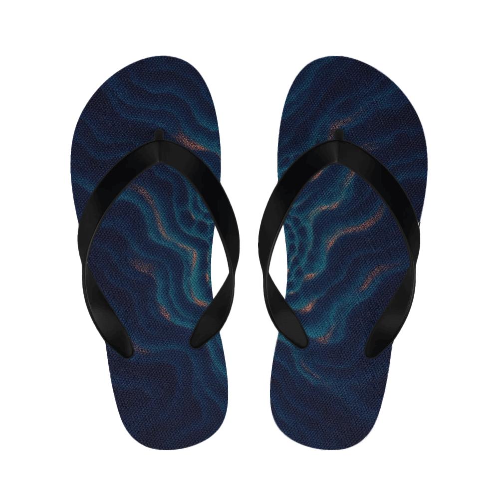 Chromatic Pulse Of The Cuttlefish personalized cozy slippers