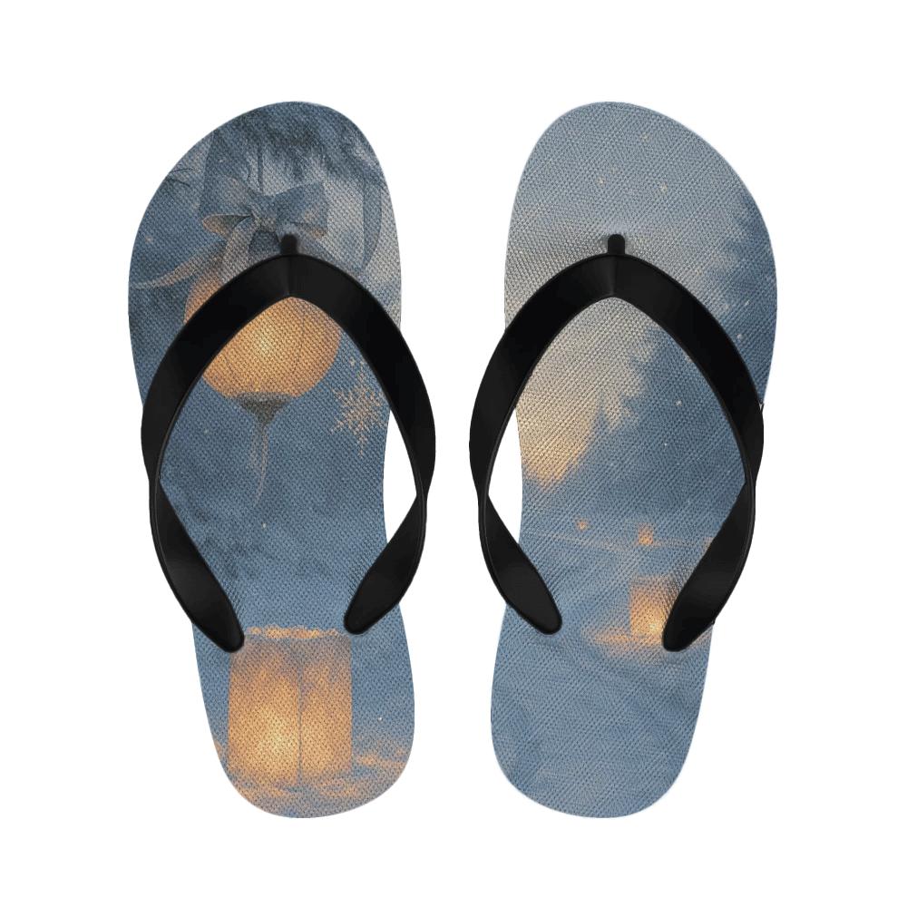 Winter Lantern Snowglow soft sole slippers