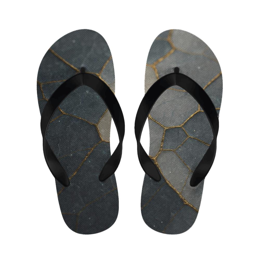 Mineral Facet Vein Tapestry trendy casual slippers