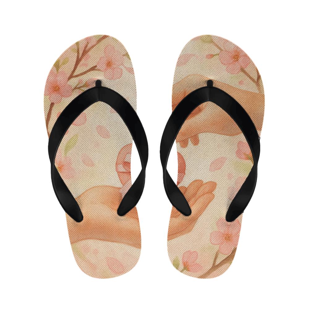 Spring Heart Blossom Exchange stylish house slippers