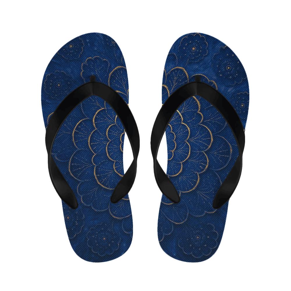 Ranunculus Signal Rosette unique printed slipperscustom slippers