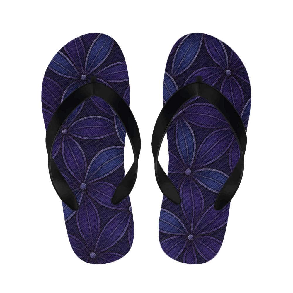 Orchid Loop Tessellation unique printed slippers