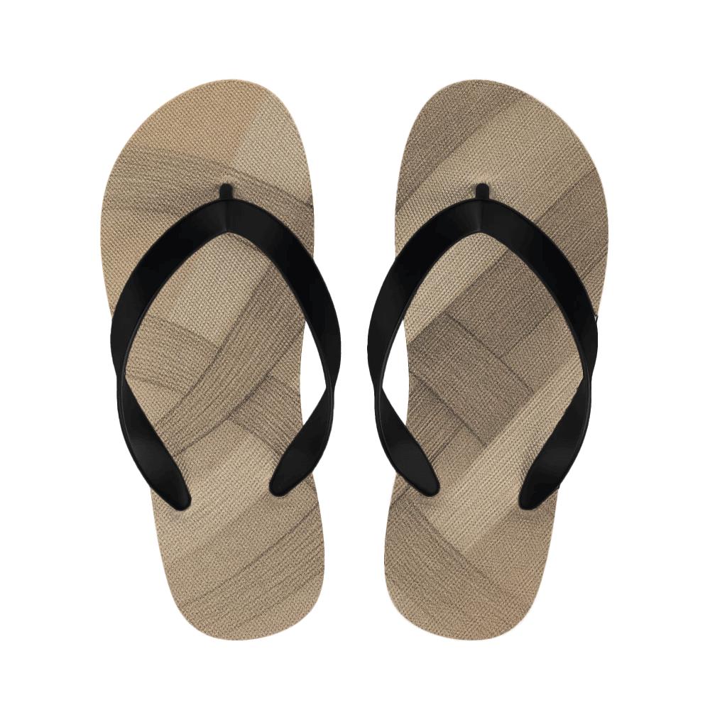 Wind Carved Arc Weave custom slippers