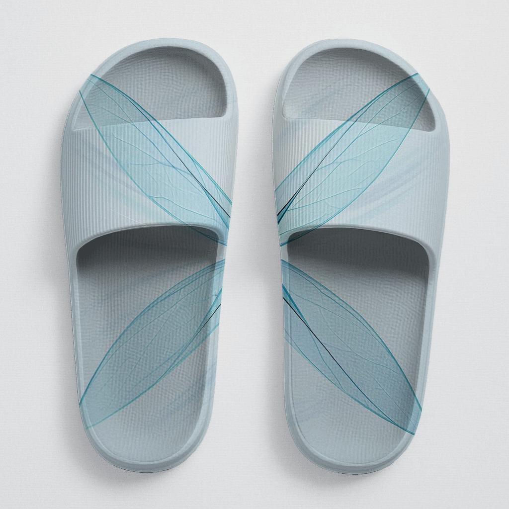 Prism Wingbeat Of The Dragonfly personalized slide sandals