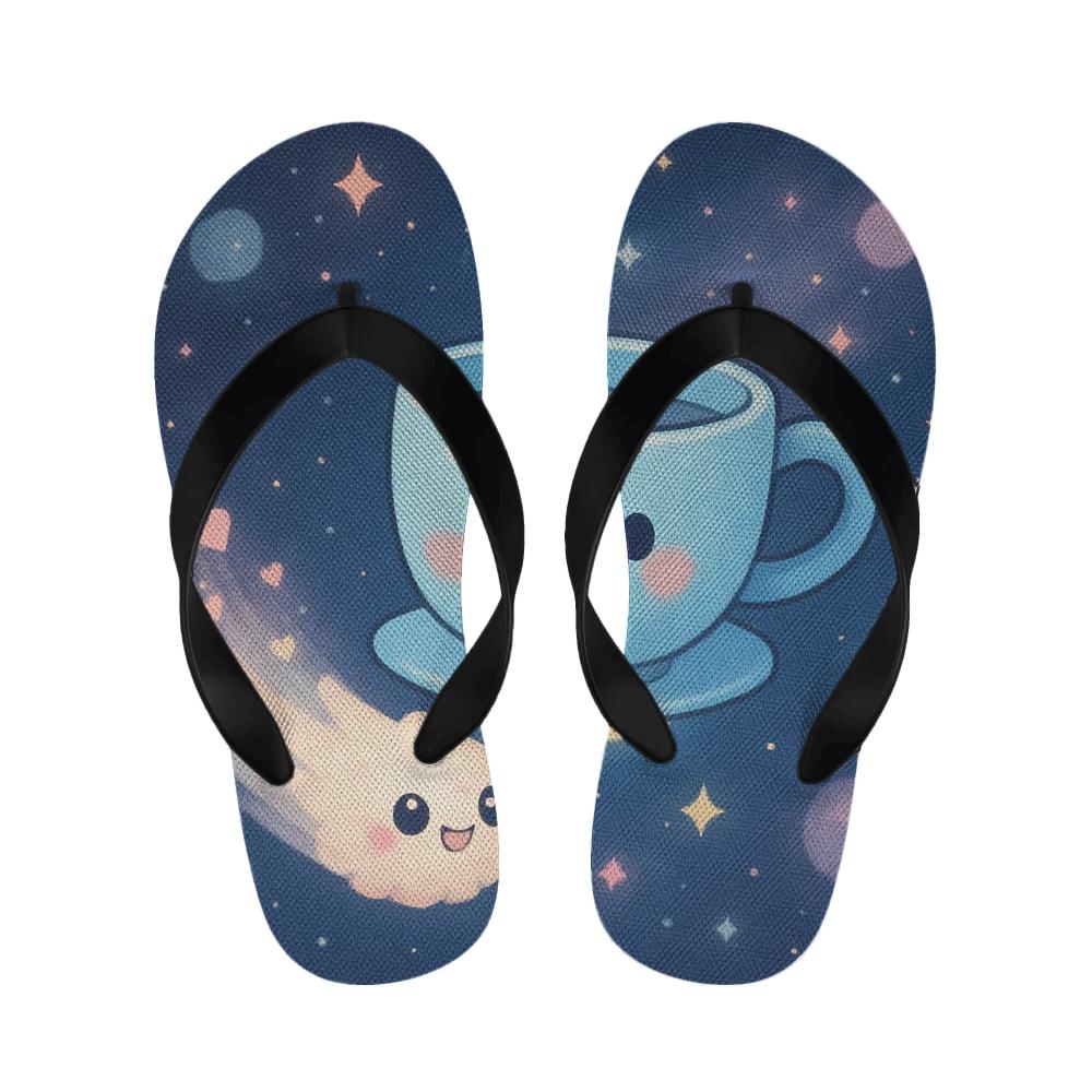 Starry Teacup Comet Friends comfortable indoor slippers