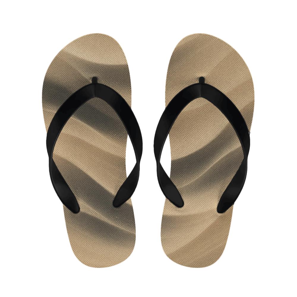 Wind Sculpted Arc Weave soft sole slippers