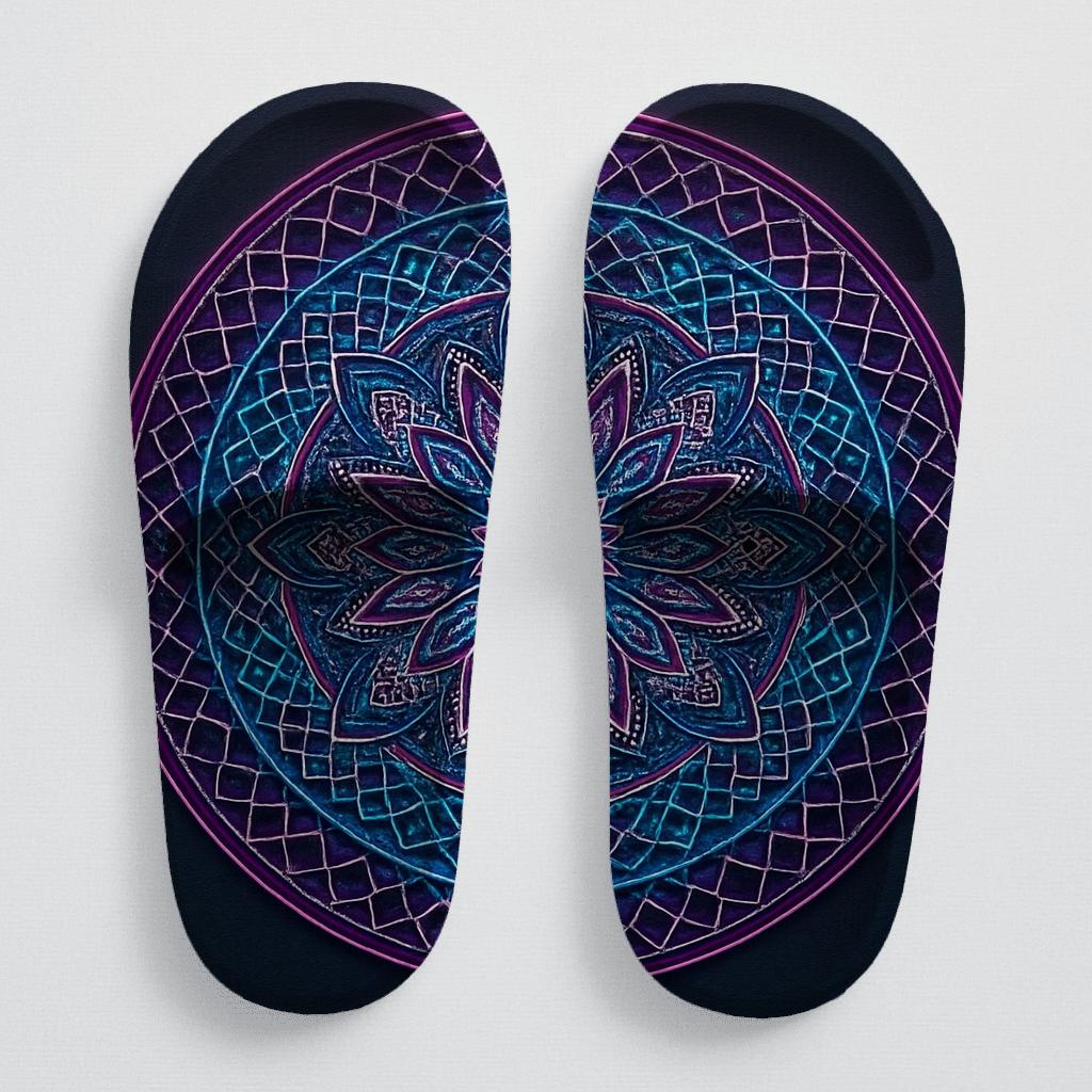 Prismatic Lattice Rosette unique printed slides