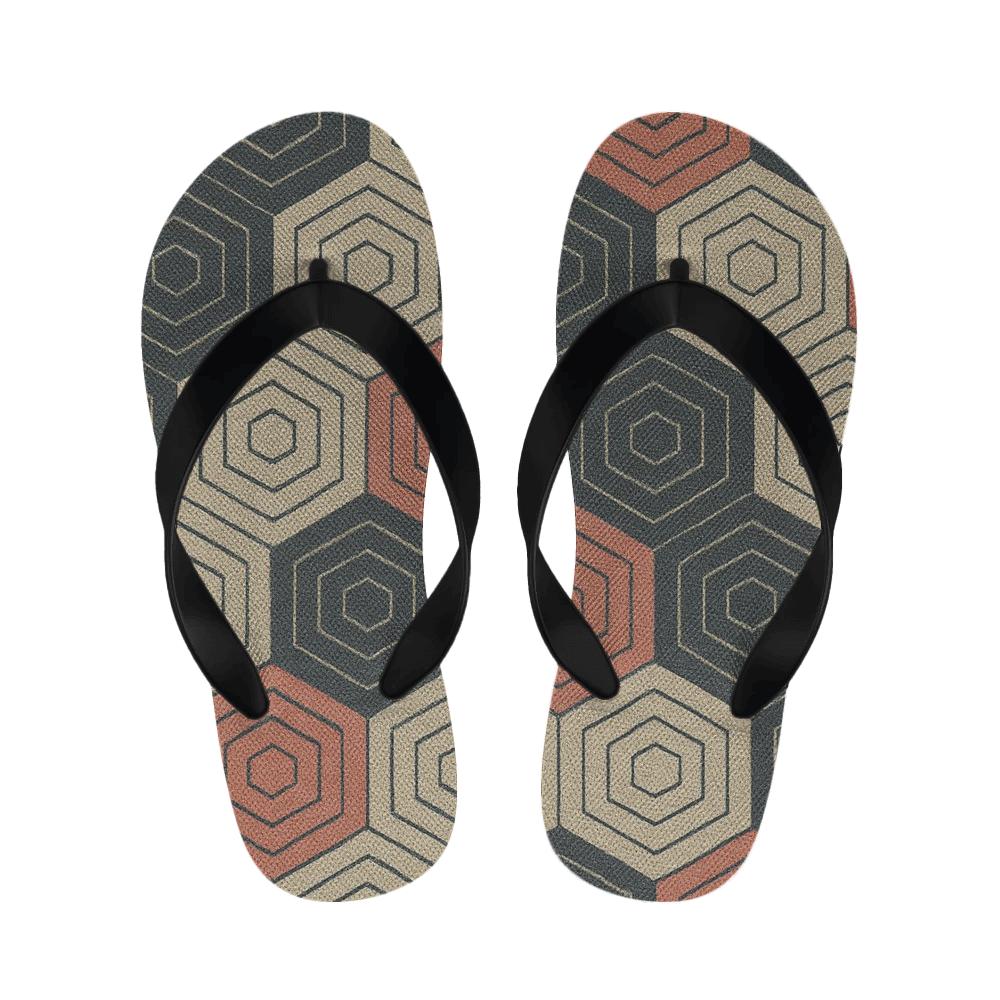 Hex Tiling Pulse Quilt trendy casual slippers