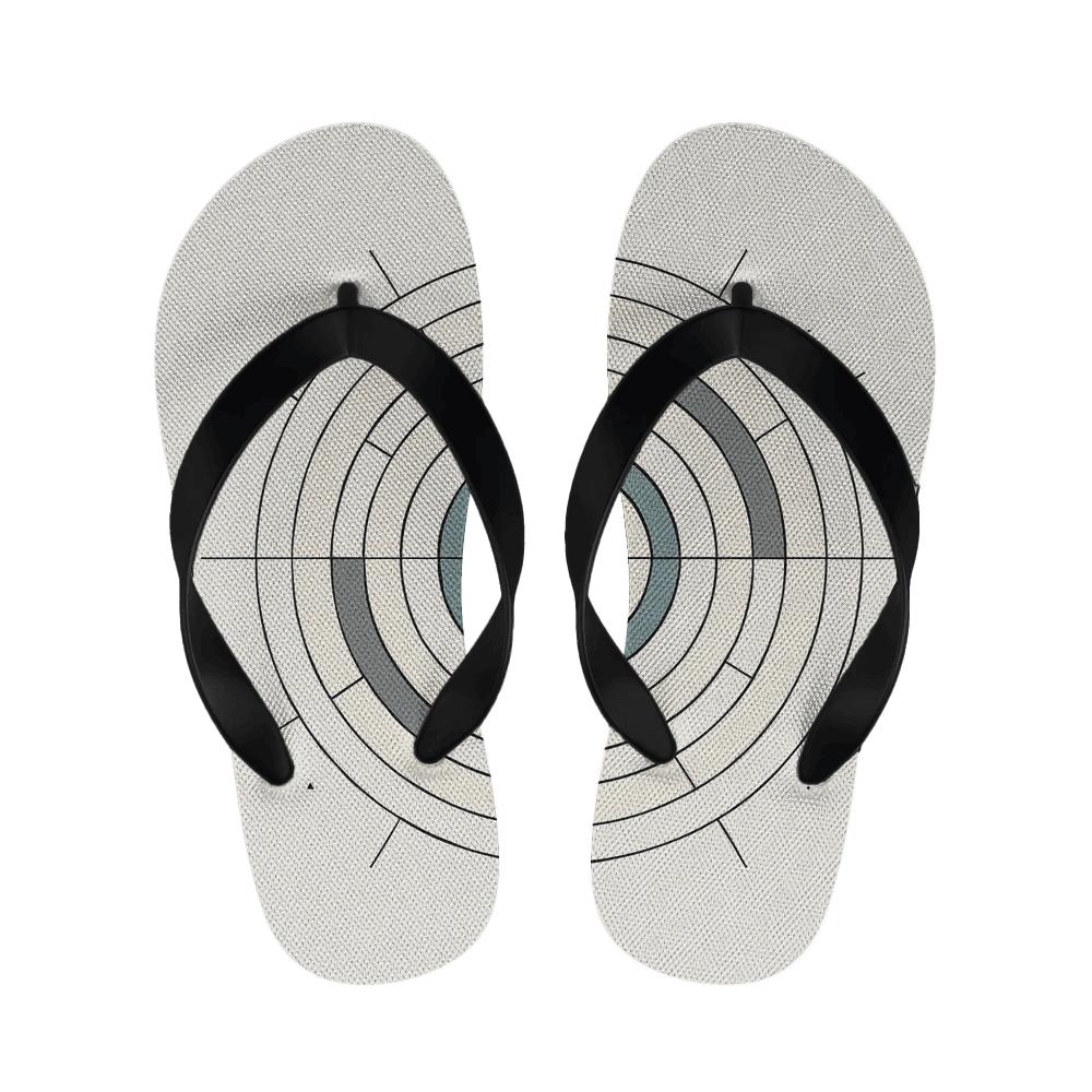 Minimal Eclipse Ring Blueprint trendy casual slippers