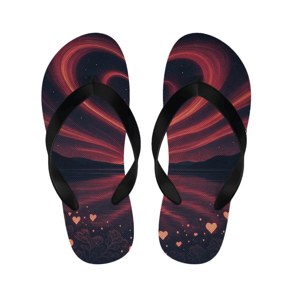 Valentine Aurora Ribbon Night stylish house slippers