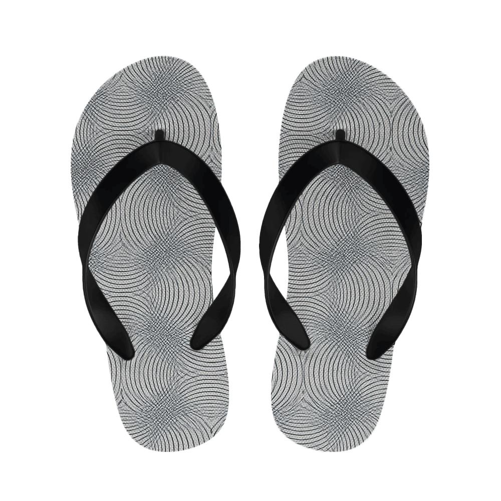 Moire Orbit Weave stylish house slippers
