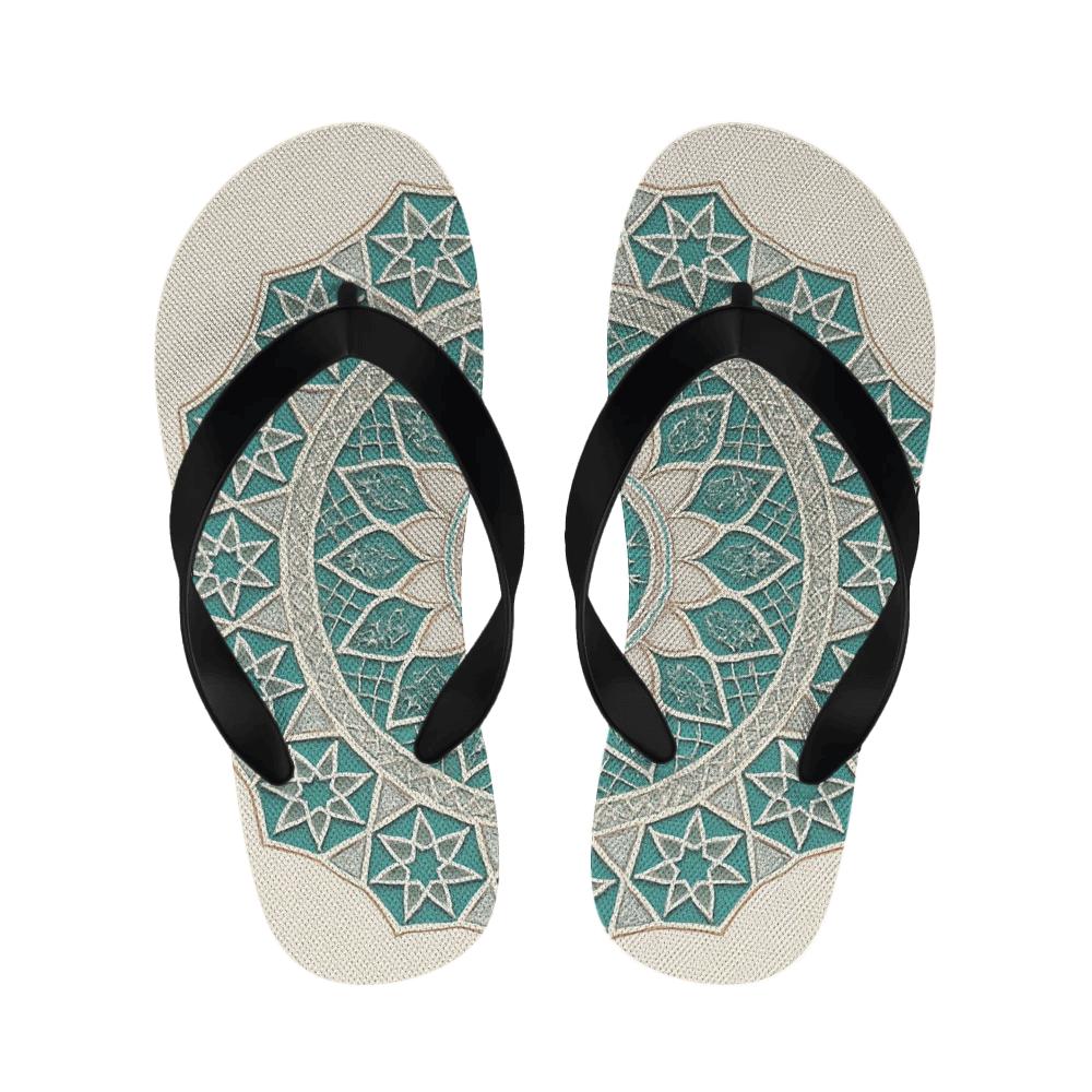Opaline Lattice Starwheel unique printed slipperscustom slippers